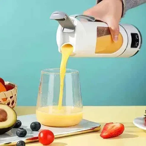 Portable Juicer with Juice Separation Technology - USB Rechargeable Blender