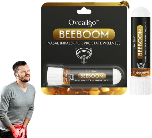 Experience natural prostate wellness with Oveallgo™ BeeBoom Nasal Inhaler. Formulated with bee venom therapy, this innovative inhaler helps relieve prostate discomfort, improve bladder control, and support better circulation and vitality. A safe, natural solution for men’s health and comfort