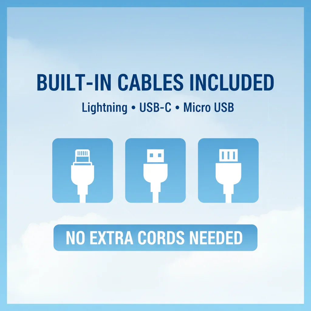 Built-in Cables Infographic