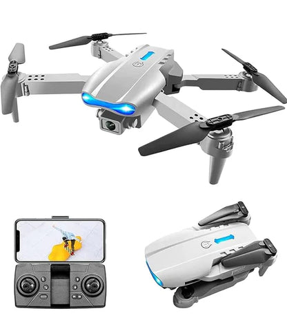 E99 Drone Camera – Foldable HD Quadcopter with 720p Wi-Fi Camera & 30 Min Flight🚁✨.