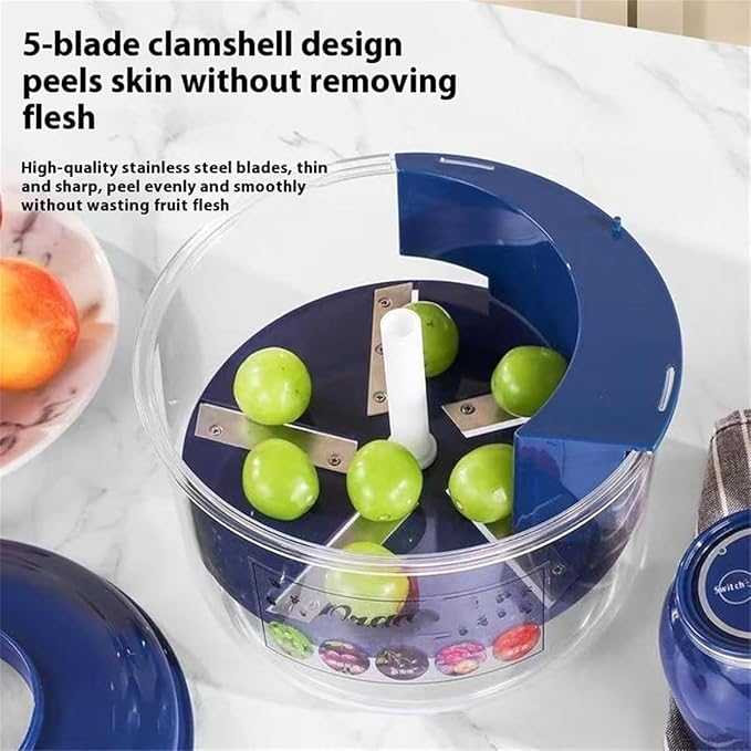Fruit and Vegetable Peeler - Multi-Function Manual Kitchen Tool for UAE Homes