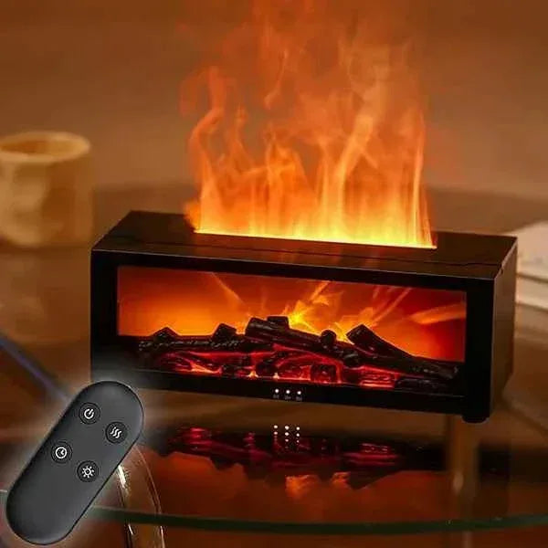 Flame Aroma Diffuser 3-in-1 Humidifier with LED