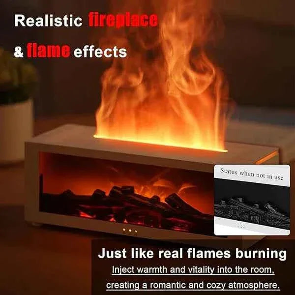 Flame Fireplace Aroma Diffuser