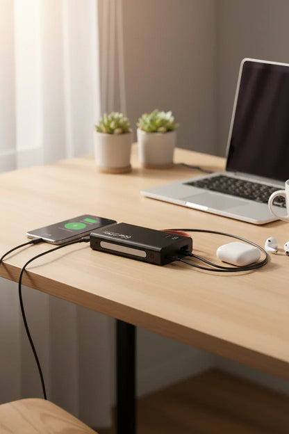 10000mAh Power Bank - High-Capacity Portable Charger for All Devices