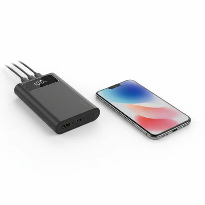10000mAh Power Bank - High-Capacity Portable Charger for All Devices