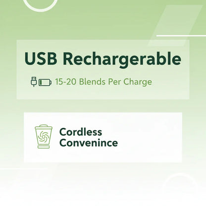 USB Rechargeable Infographic