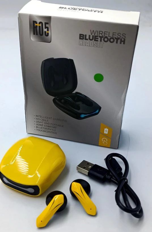 Wireless Earbuds with Deep Bass, Bluetooth 5.0 & 800ft Range | LED Case.