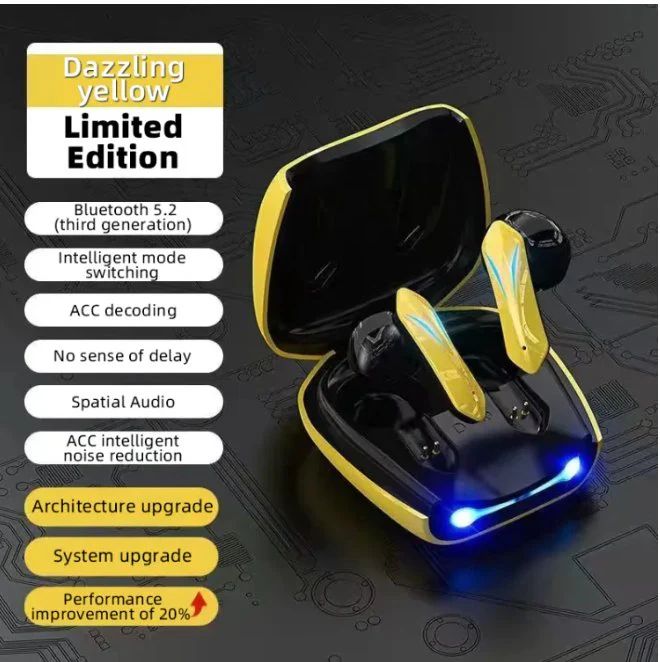 Wireless Earbuds with Deep Bass, Bluetooth 5.0 & 800ft Range | LED Case.